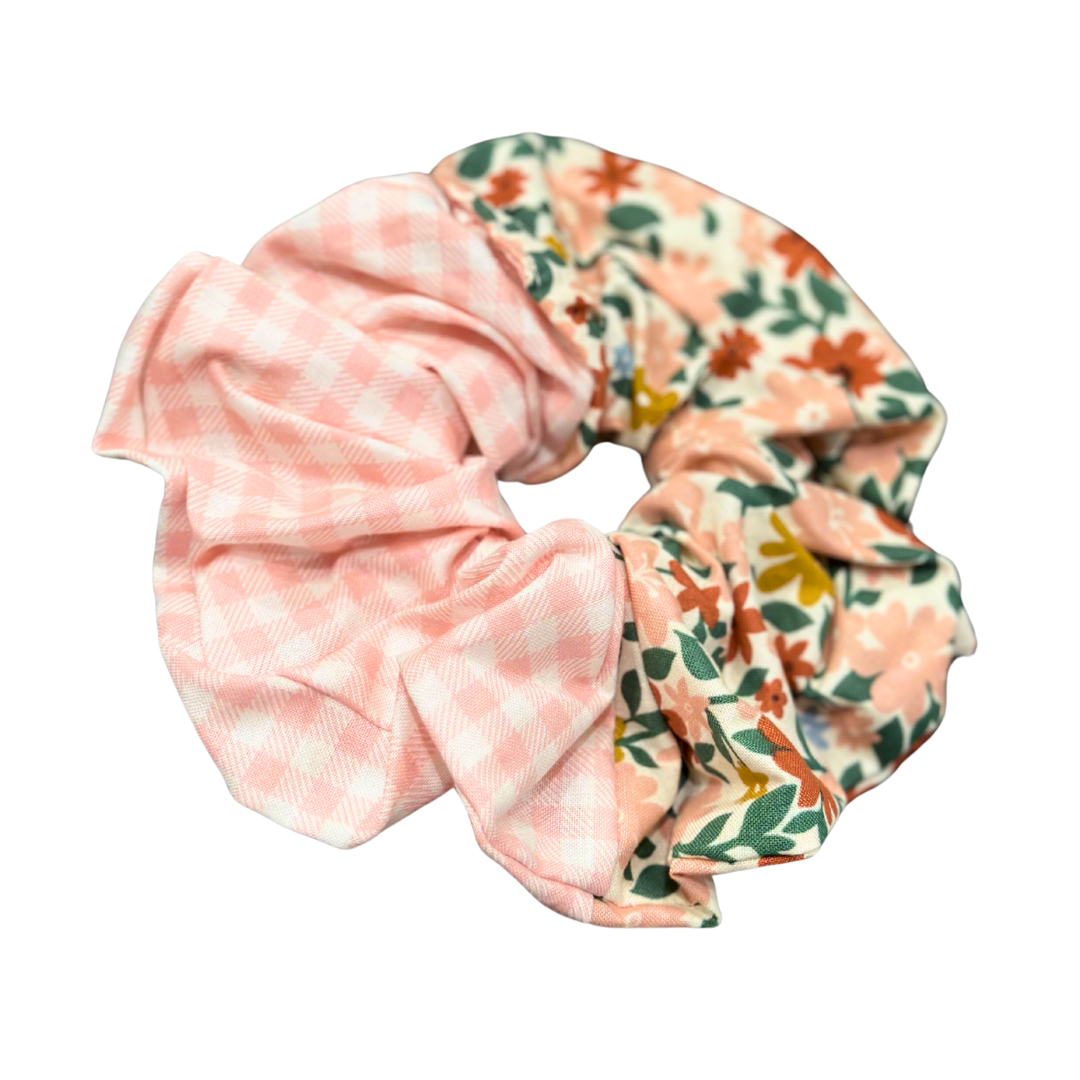 Floral super scrunchies