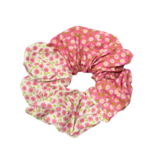 Floral super scrunchies