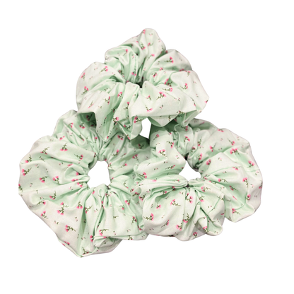 Floral super scrunchies