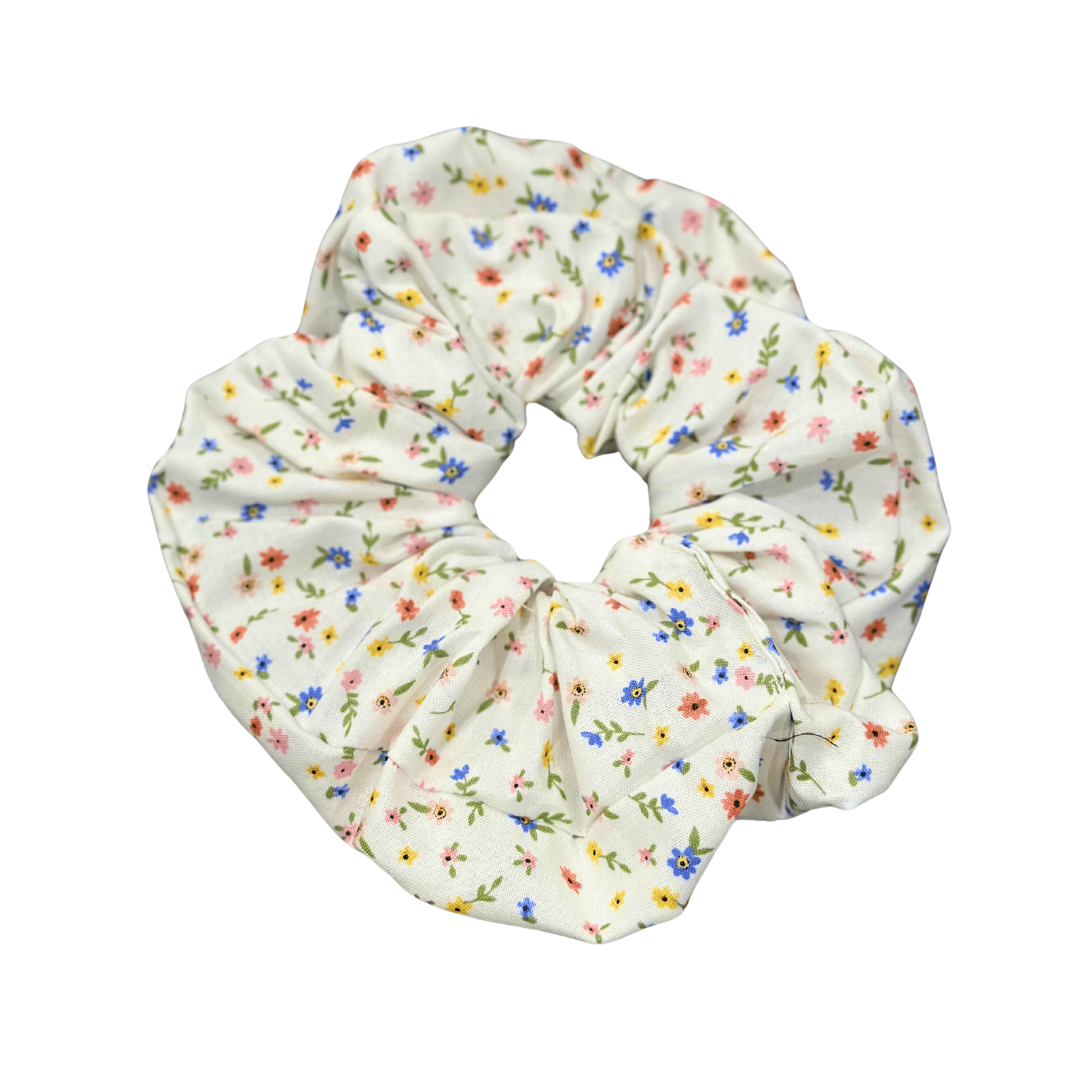 Floral super scrunchies