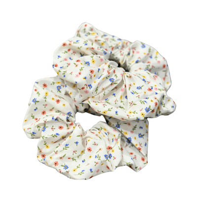 Floral super scrunchies