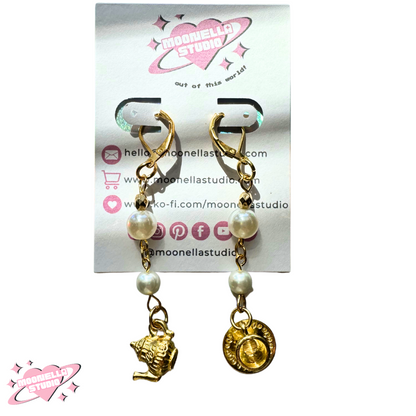 Alice's Tea Party earrings