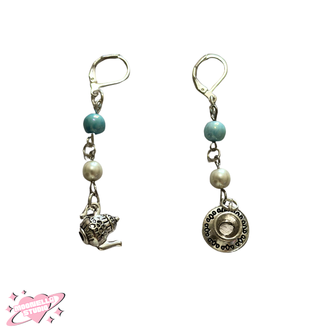 Alice's Tea Party earrings