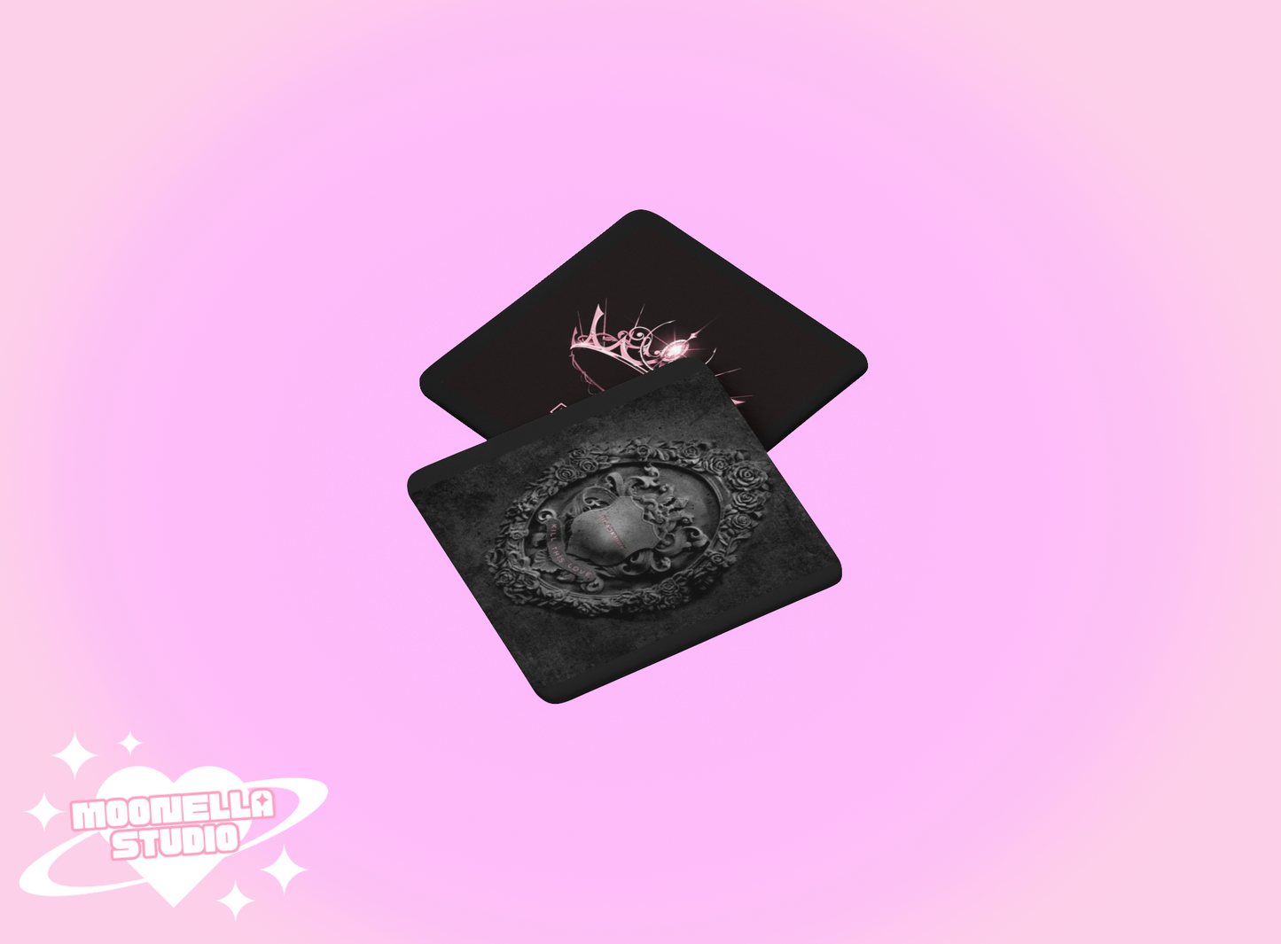 BLINKS ceramic coaster set